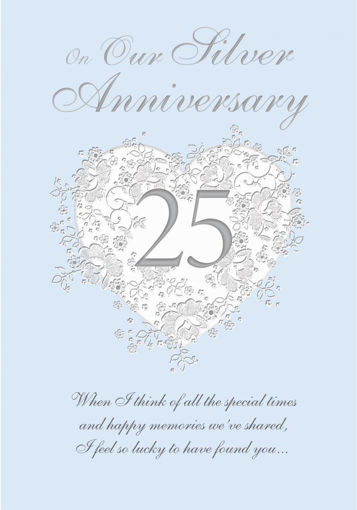 Picture of OUR SILVER ANNIVERSARY CARD